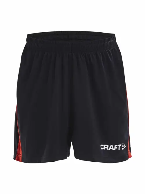 Craft - Progress Short Contrast JR - Black/Bright Red 146/152