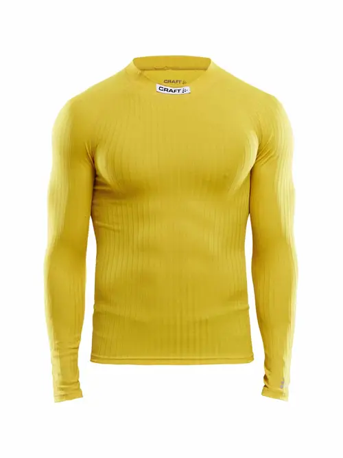 Craft - Progress Baselayer CN LS Maend - Yellow XXL