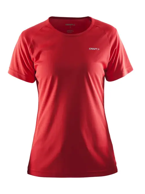 Craft - Prime Tee Kvinder - Bright Red XS