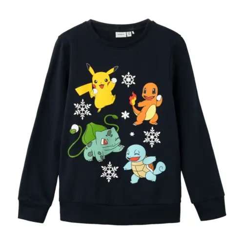 Name it Jul Sweatshirt Olef Pokemon - name it - Bluser - GladeRollinger.dk