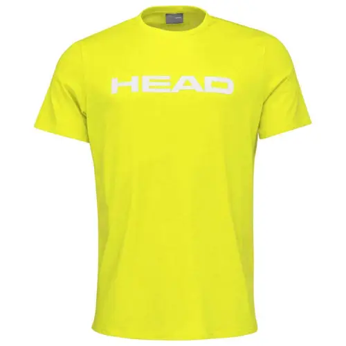 HEAD Club Basic T-Shirt Herre Gul