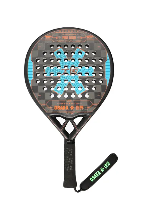 Osaka Pro Tour Control Snap 2023 Padelbat (Blue/Orange)