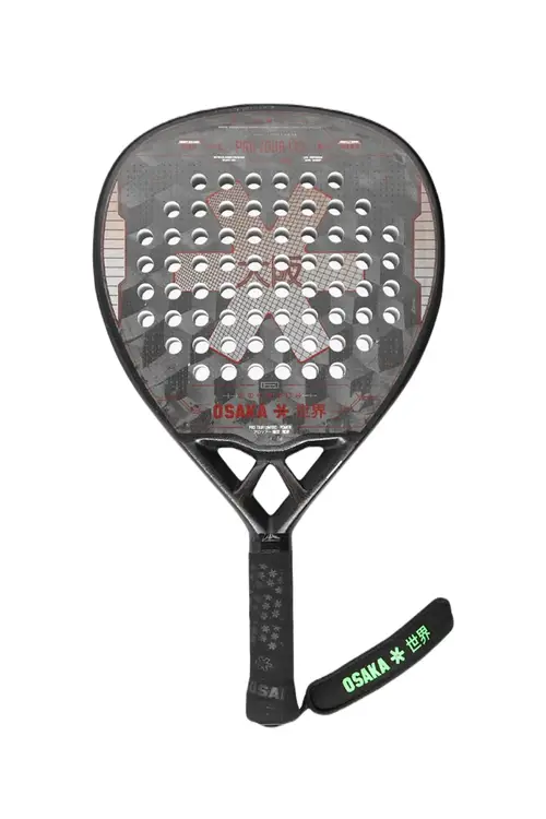 Osaka Pro Tour LTD Power 2023 Padelbat (Black/Red)