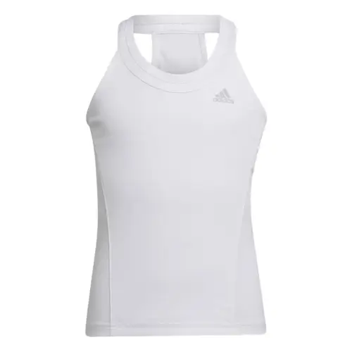 Adidas Girls Club Tank Top White/Grey