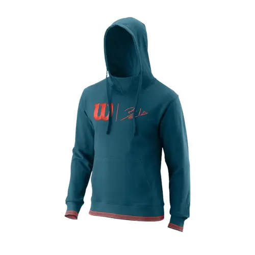 Wilson Bela Slimfit Hoody Blue Coral/Fiesta