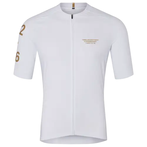 Twelve Sixteen Cykeltrøje Sky Pro Jersey Hvid/guld - XS