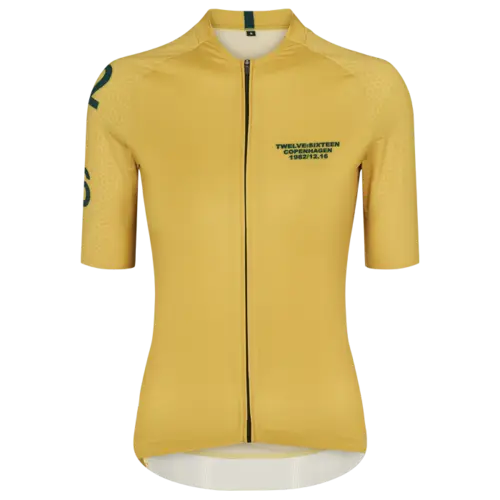 Twelve Sixteen Cykeltrøje Sky Pro Yellow Kvinder Fit - Large