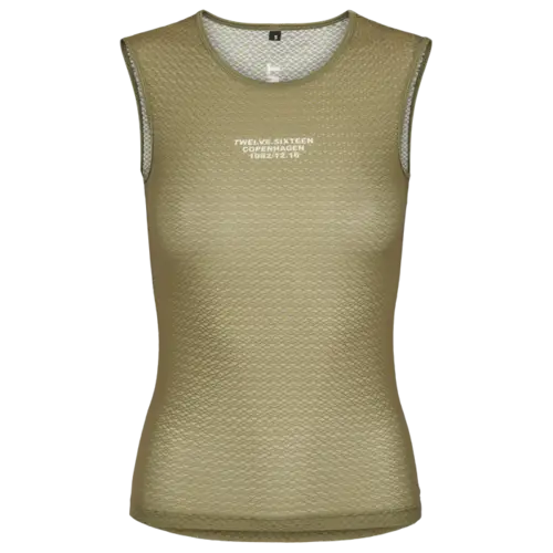 Twelve Sixteen Cykelundertrøjer Tanktop Olive Kvinder Fit - Small / Green