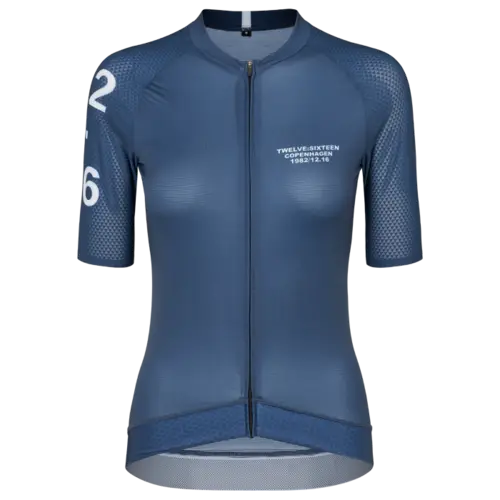 Twelve Sixteen Cykeltrøje Sky Jersey Blå Kvinder Fit - Medium