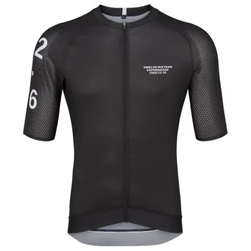 Twelve Sixteen Cykeltrøje Sky Jersey Sort - Small