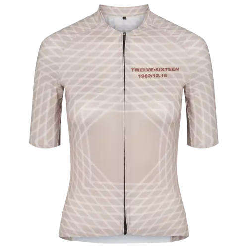 Twelve Sixteen Cykeltrøje Sky Pro Beige Kvinder Fit - Large