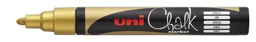 Marker Uni Chalk Pwe 5M Guld