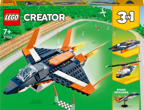 31126 LEGO Creator Supersonisk jet