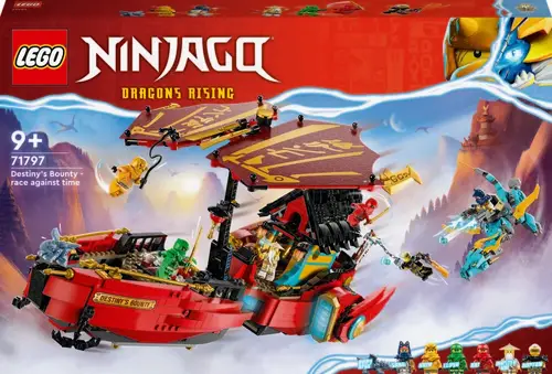 71797 LEGO Ninjago Skæbnebåden  -  kapløb med tiden