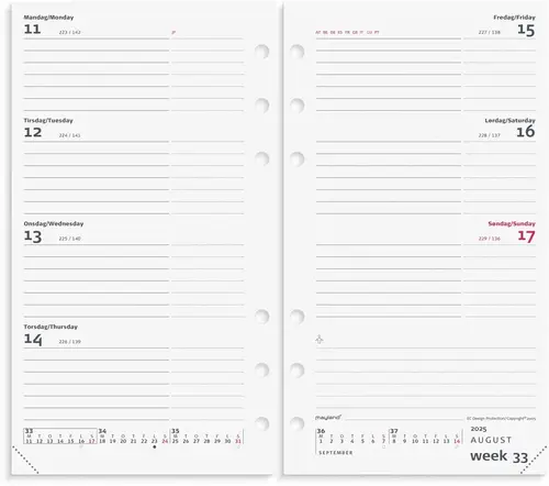 Mayland Kalender system pp 2025 international