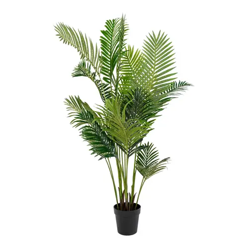 Areca Palme - Kunstig Palme, Grøn H:175 Cm