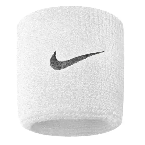 Nike Swoosh Wristbands 2-Pack White/Black