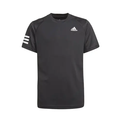 Adidas Boys Club 3-Stribe T-shirt Black