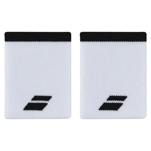 Babolat Logo Jumbo Wristband White/Black