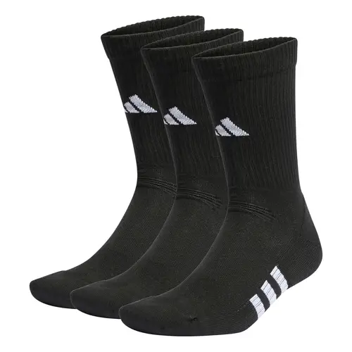 Adidas Performance Cushioned Crew Socks 3-Pack Black