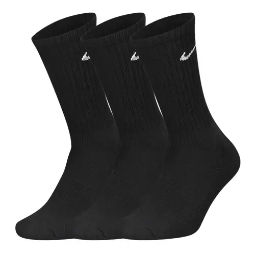 Nike Cushioned Training Crew Socks 3-Pack Black