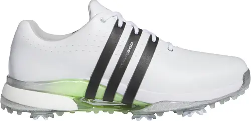 Adidas Tour 360 (2024) Vandtætte Herre Golfsko Med Spikes - Ftwwht/Cblack/Grespa - Str. 40 2/3 Normal