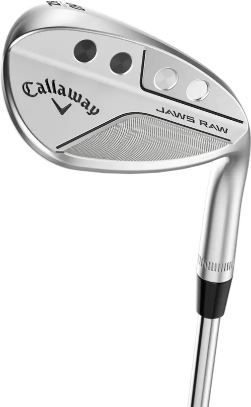 Callaway Jaws Raw Herre Gap Wedge - Chrome - Højre - 50.0° / 10° / S - True Temper Dynamic Golf Spinner 115 Stiff S200 Stål