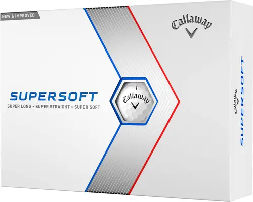 Callaway Supersoft Golfbolde - White