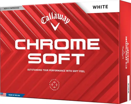 Callaway Chrome Soft (2024) Golfbolde - White