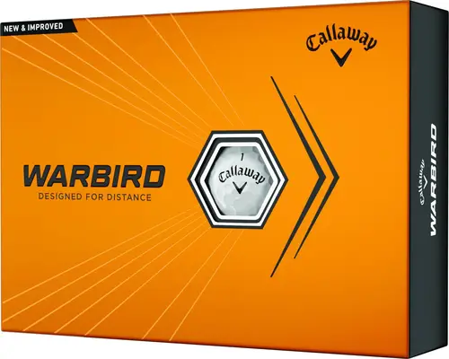 Callaway Warbird (2023) Logobolde - Hvid