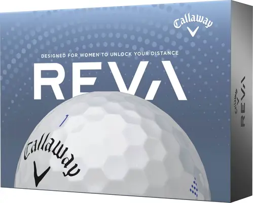 Callaway Reva (2023) Dame Logobolde - Hvid