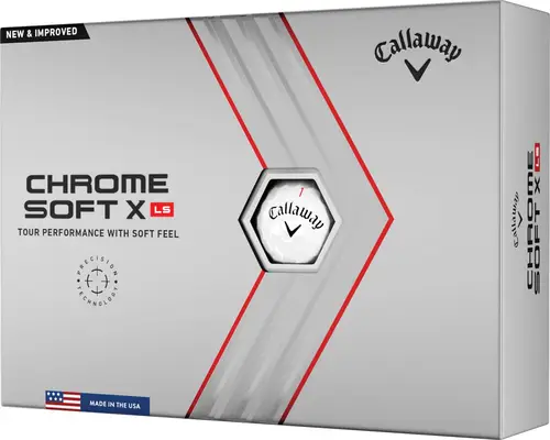 Callaway Chrome Soft X Low Spin (2022) Golfbolde - White