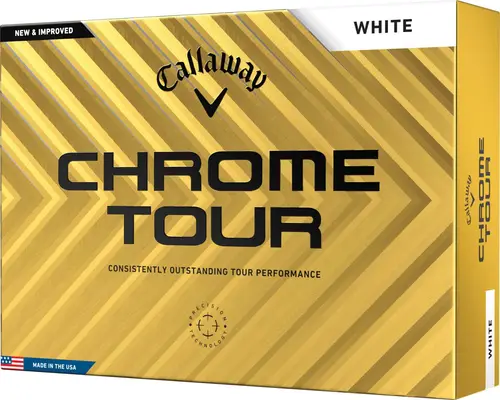 Callaway Chrome Tour (2024) Golfbolde - White