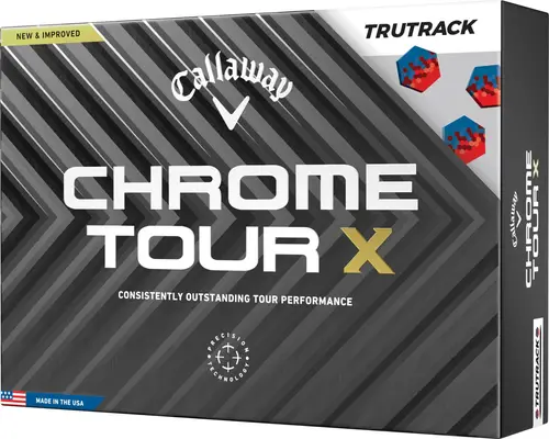 Callaway Chrome Tour X Tru Track (2024) Golfbolde - White