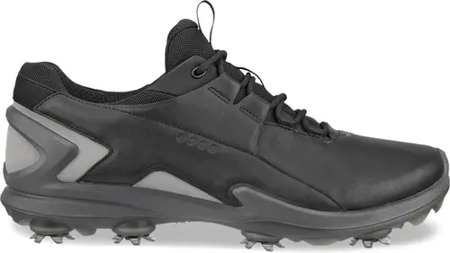 Ecco Biom Tour G8 Vandtætte Herre Golfsko Med Spikes - Black - Str. 39 Normal