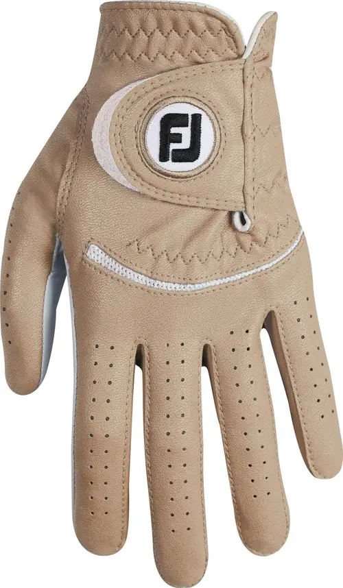 Footjoy Spectrum Læder Dame Golfhandske - Taupe - Venstre - Str. M / L