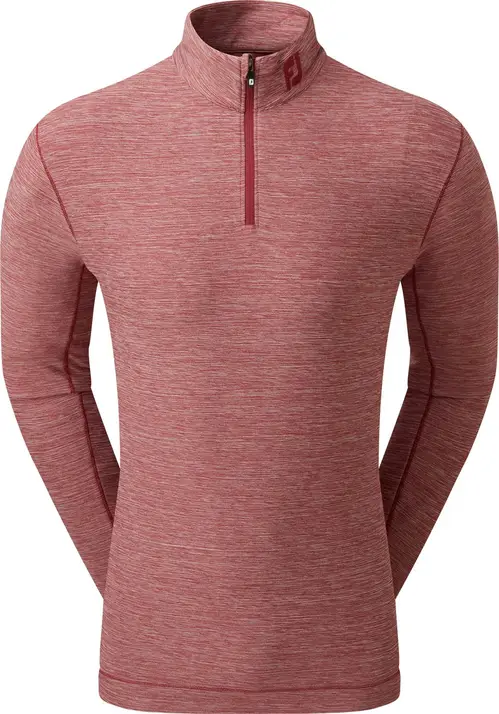 Footjoy Space Dye Chill-Out Herre Pullover - Maroon - Str. L