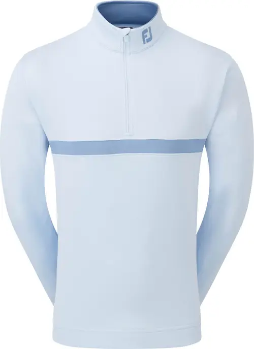 Footjoy Inset Stripe Chill-Out Herre Pullover - Mist/Storm - Str. L