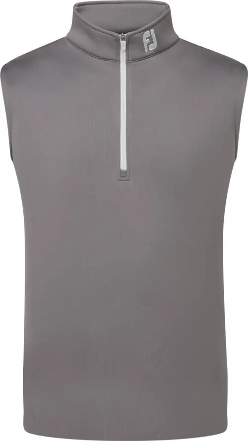 Footjoy Half-Zip Herre Vest - Gravel/Grey Cliff - Str. M