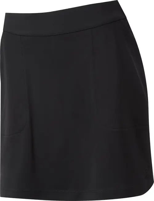 Footjoy Interlock Solid Skort - Regular Dame Nederdel - Black - Str. L / Normal