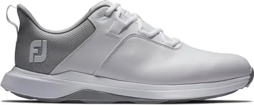 Footjoy ProLite Vandtætte Herre Golfsko Uden Spikes - White/Grey - Str. 39 Normal