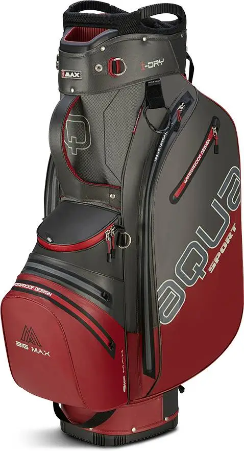 Big Max Aqua Sport 4 Vandtæt Vognbag - Charcoal/Merlot