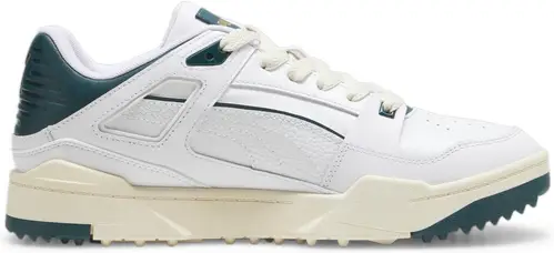 Puma Slipstream G Vandtætte Golfsko Uden Spikes - Puma White/Varsity Green - Str. 40 Normal