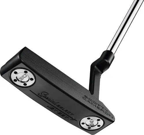 Scotty Cameron Special Select Jet Set Newport 2 (2022) Plumber Neck Herre Putter - Black - Højre - Str. 34" - Scotty Cameron Pistolini Plus Standard Sort/Grå