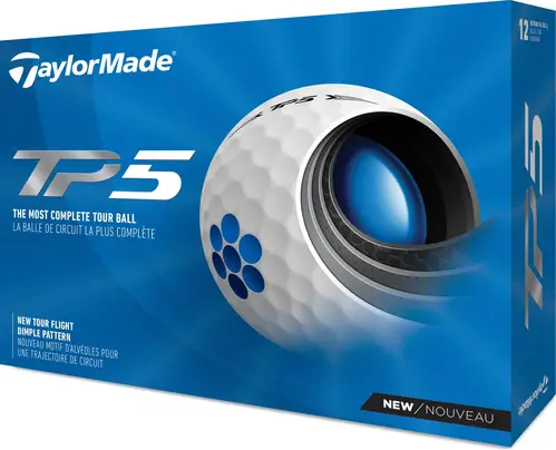 Taylormade TP5 (2021) Golfbolde - Hvid