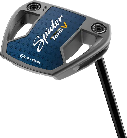 Taylormade Spider Tour V Slant Neck Putter - Børstet Stål - Højre - Str. 34" - Taylormade Pistol GT 1.0 (2023) 1.0 Hvid/Sort