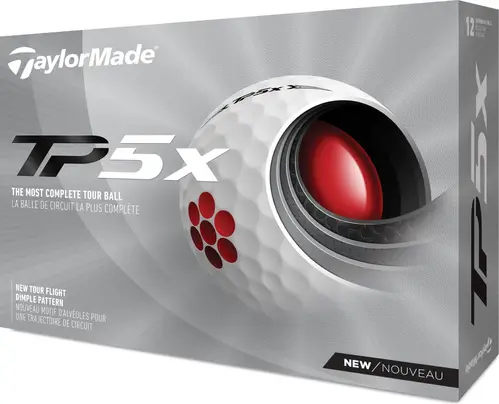 Taylormade TP5X (2021) Golfbolde - Hvid