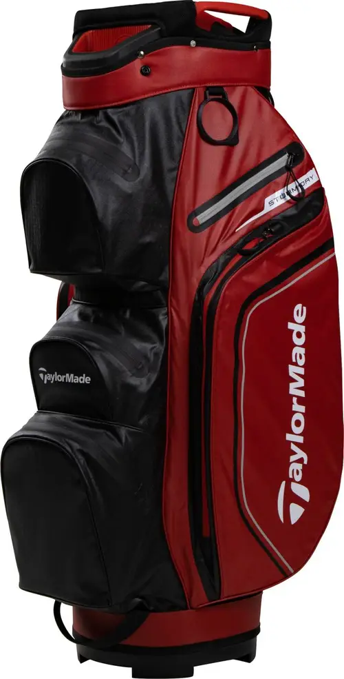 Taylormade Storm-Dry Vandtæt Vognbag - Red/Black