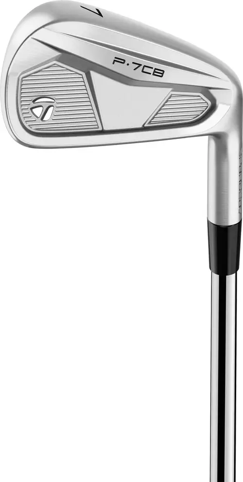 Taylormade P&#x2219;7CB Herre Jernsæt - Chrome - Højre - 4-9, PW - True Temper Dynamic Gold Mid 115 Stiff S300 Stål