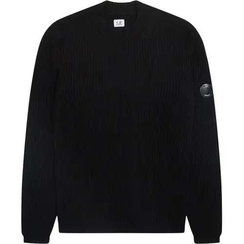 C.p. Company - Re-Wool Funnel Neck Knit